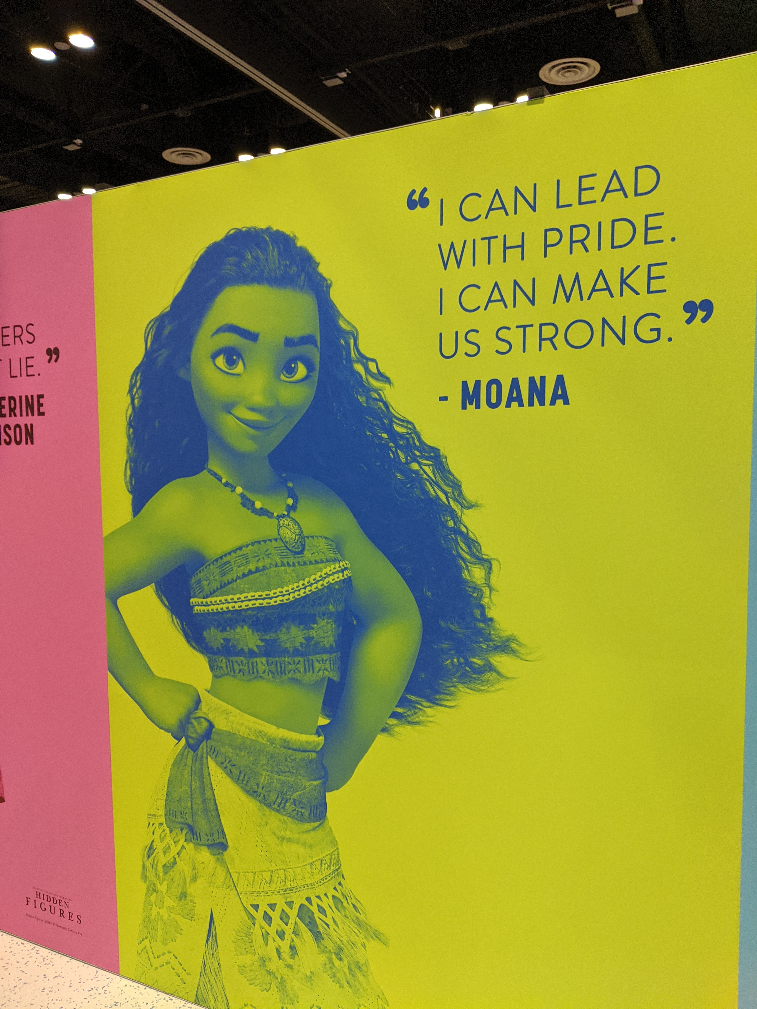 A poster of Moana.